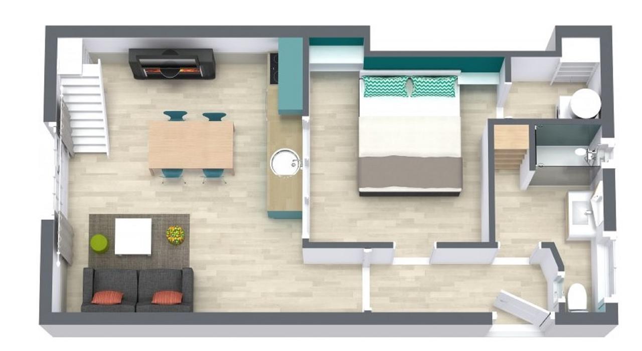 Апартаменти Duplex Bali Hyper Centre Нант Екстер'єр фото